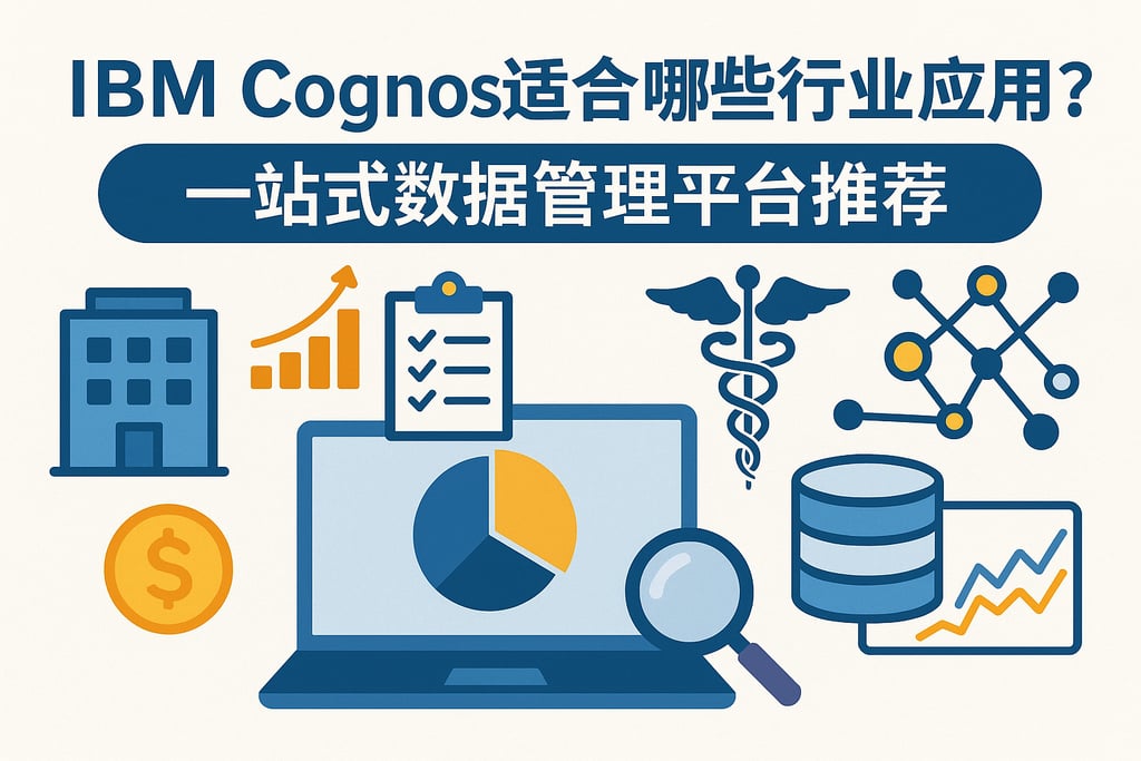 IBM Cognos适合哪些行业应用？一站式数据管理平台推荐